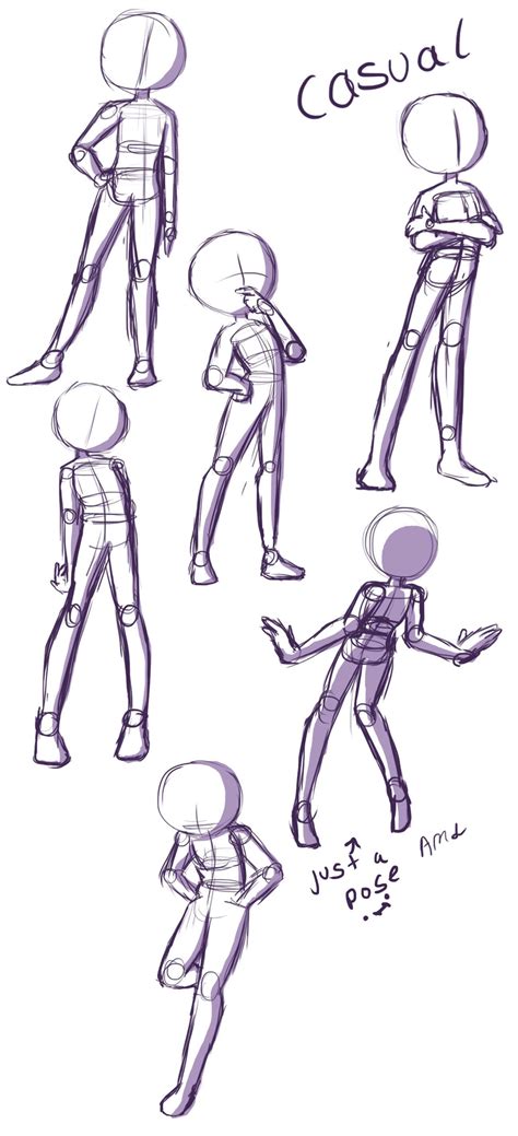 pose ref drawing